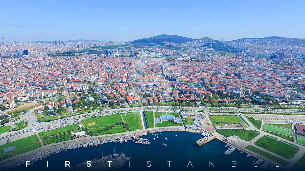 Мальтепе район с потрясающим видом на Принцевы острова